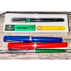 Faber Castell TG Drawing Pen  Germany Refillable Ink Cartridge BONUS Sheaffer